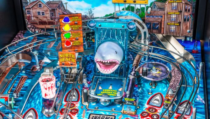 Stern Pinball, Jaws, Seth Davis, Film & TV