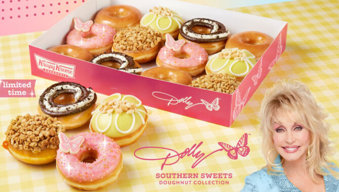 Krispy Kreme, Dolly Parton, Dave Skena, Music, Food & Drink