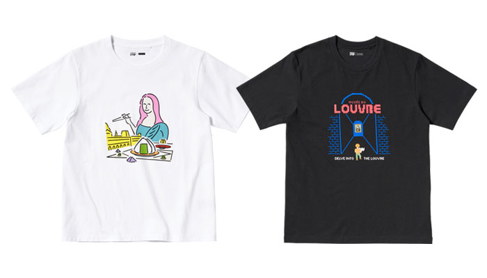 UNIQLO launches winning designs from Louvre t-shirt competition ...