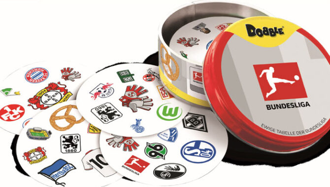 Asmodee, Dobble, Sports, Toys & Games, Bundesliga