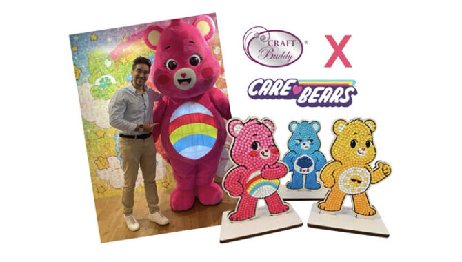 Craft Buddy, Cloudco Entertainment, Care Bears, Bulldog Licensing, Gary Wadhwani, Vicky Miller, Katie Wilkinson, Art