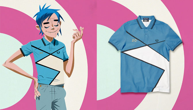 Fred Perry, Gorillaz