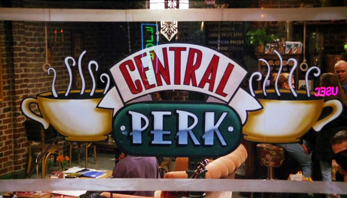 Central Perk, The Central Perk set from Friends on the Warn…