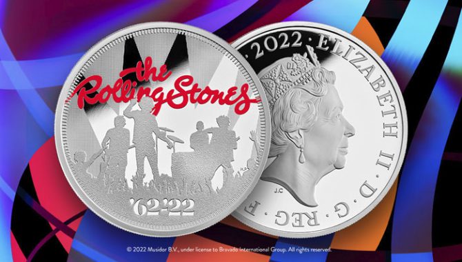 The Royal Mint, The Rolling Stones, Rebecca Morgan