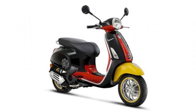 Vespa celebrates 100 years of Disney with Mickey Mouse themed