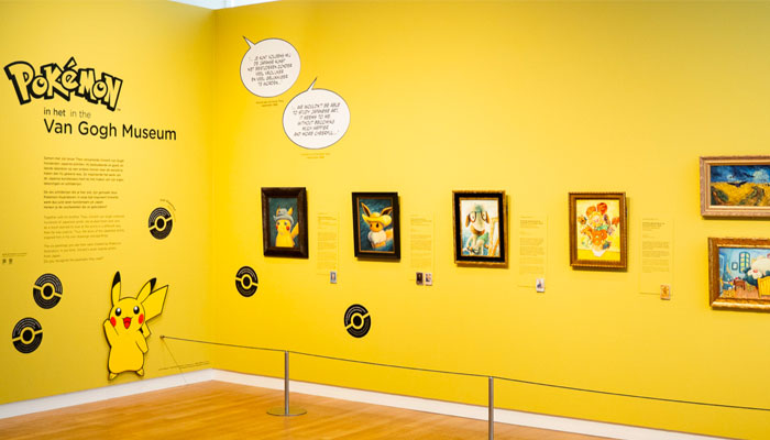 Pokémon, Van Gogh Museum, Mathieu Galante, Experiences, Film & TV