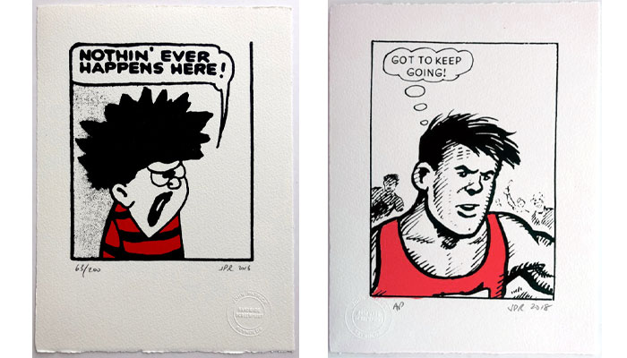 John Reynolds, Comic Art, The Beano, Asterix, Thelwell, Art